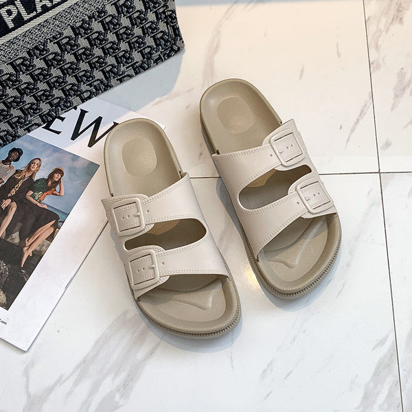 Pantuflas Adorables con Corazones - Estilo Femenino y Cómodo