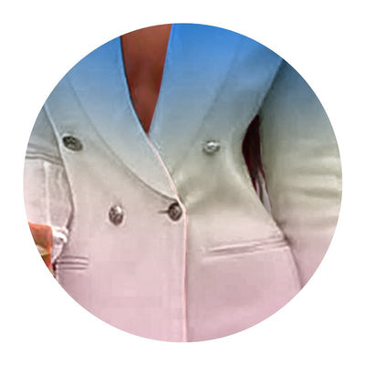 Conjunto de Falda y Cardigan Profesional con Escote en V - Image 5