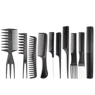 Set de 10 Peines Profesionales para Barbería y Salón de Belleza - Image 5