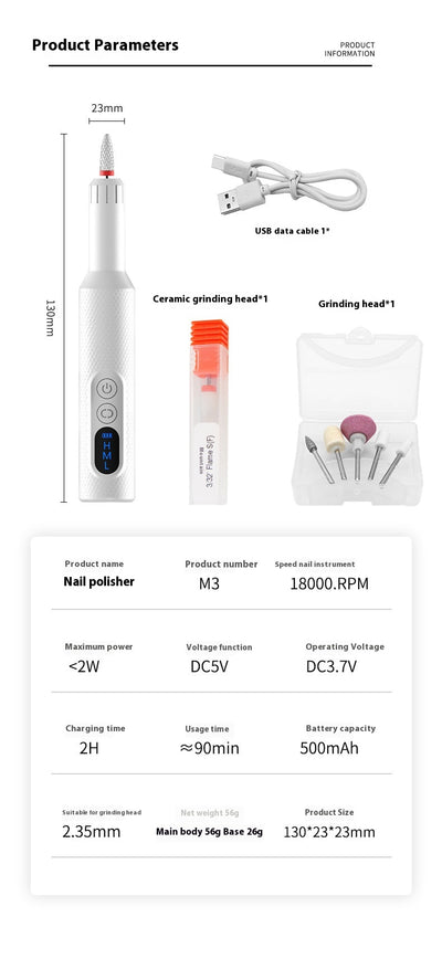 Dispositivo Portátil USB para Perforación de Uñas - Image 20