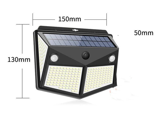Lámpara Solar LED Dual Sensor para Villa y Jardín Exterior Impermeable - Image 10