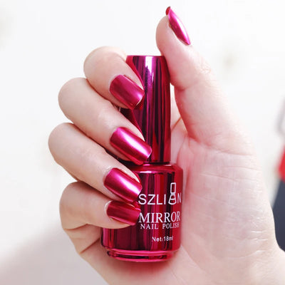 Esmalte de Uñas Efecto Espejo Acero Inoxidable - Image 23