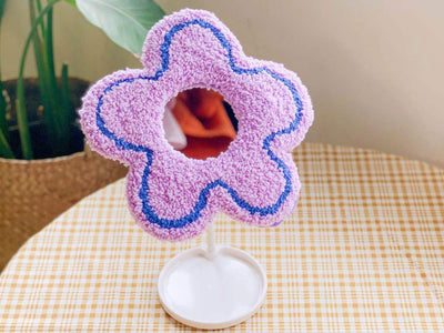 Kit de Espejo Decorativo con Flores DIY - Material para Manualidades - Image 14