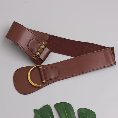 Cinturón Elástico Ancho para Mujer - Decorativo Versátil para Vestidos, Suéteres y Abrigos - Image 27