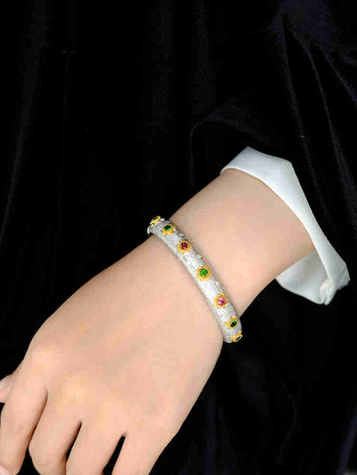 Pulsera Vintage Chapada en Oro Puro - Tesoro de Lujo - Image 8