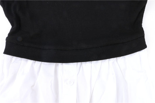 Camisa Blanca Francesa Cuello V Manga Larga Nicho - Image 6