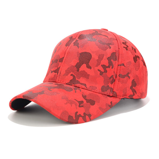 Gorra de Béisbol Camuflaje en Ante - Diseño Minimalista - Image 4