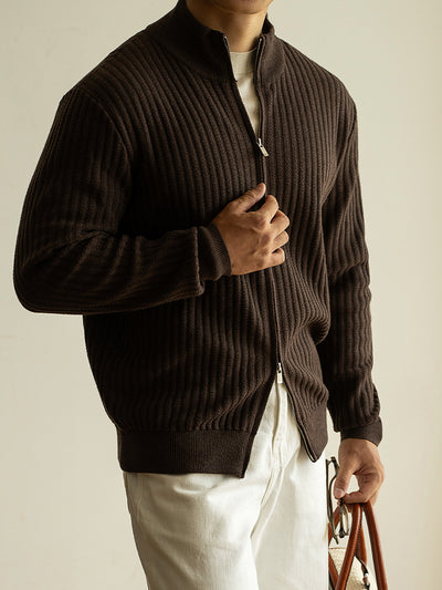 Cardigan con Cierre Casual para Hombre - Suéter Abrigo Versátil - Image 4
