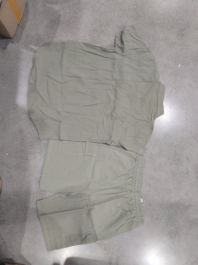 Conjunto Camisa Tipo Polo con Solapa y Shorts Multibolsillos - Image 14