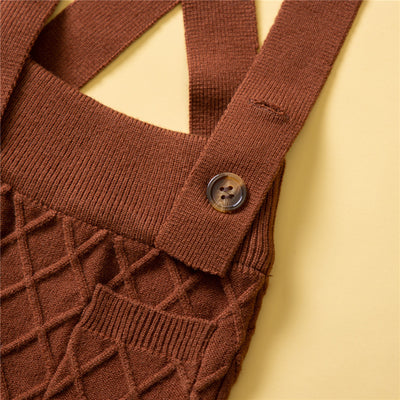 Tirantes de Lana Tejidos para Niños y Niñas - Conjunto Otoñal Completo - Image 5