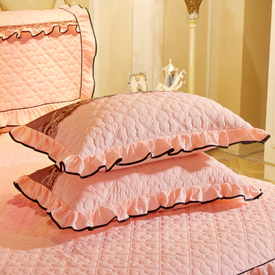 Funda de Almohada Acolchada con Encaje Reforzada - Image 39