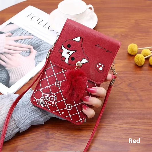 Bolsa Crossbody Vertical para Teléfono con Pantalla Táctil - Contraste para Mujer - Image 15