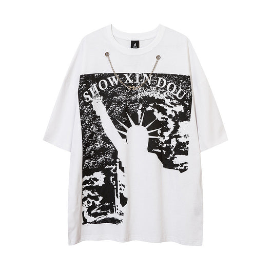 Camiseta Estampada de Manga Corta para Hombre - Image 9