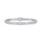 Pulsera de Plata Lujo Time Tunnel - Conjunto con Moissanita Premium y Baño de Platino