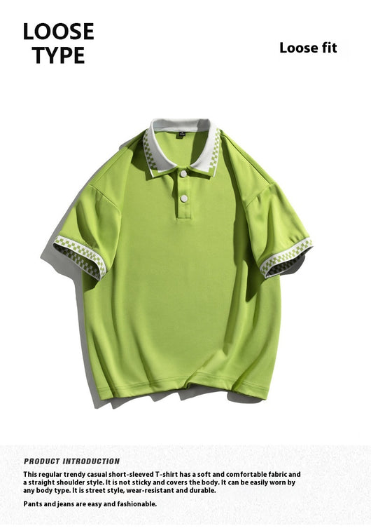 Camiseta Básica de Manga Corta para Hombre - Estilo Fresco para Verano - Image 11
