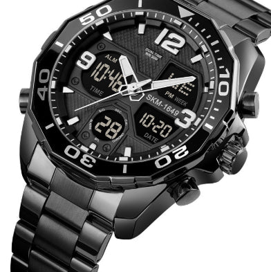 Reloj Espiral Acero Inoxidable para Hombre Estilo Asiático - Image 2