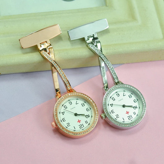 Reloj de Enfermera Colgante Retro Diamond Movement - Image 10