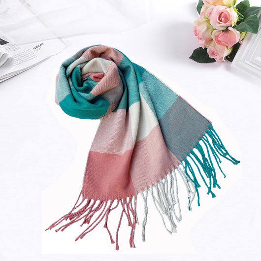 Bufanda Escocesa de Invierno Estilo Británico - Image 16