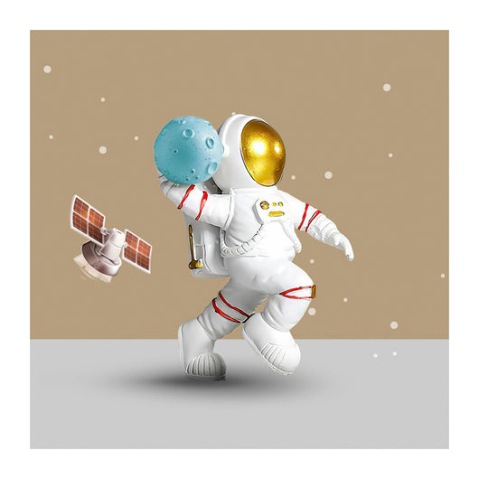 Cuadro Decorativo Astronauta Viajando por el Espacio - Image 5