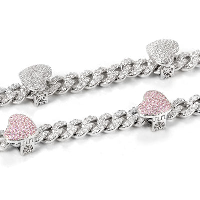 Pulsera Tobillera Corazón Circonia Chapada - Accesorio Versátil para Mujer - Image 7