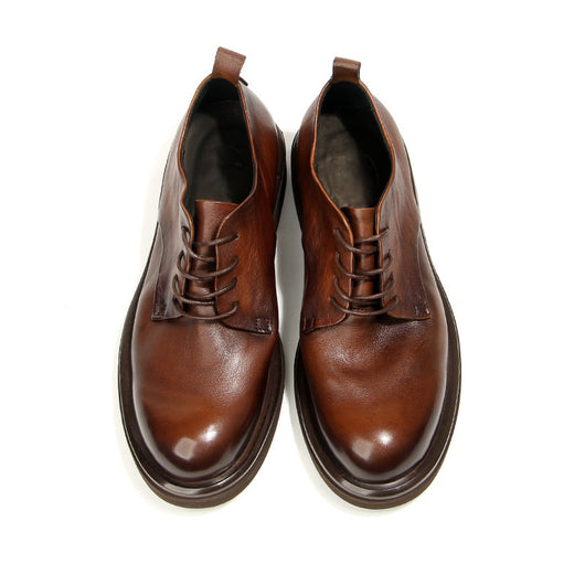 Zapatos de Cuero Vintage Estilo Británico para Hombre - Image 2