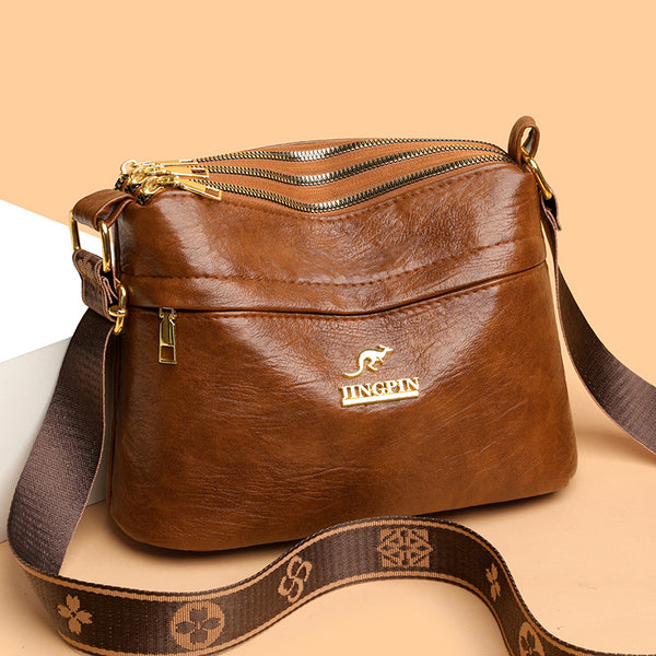 Bolso Bandolera de Gran Capacidad con Múltiples Compartimentos