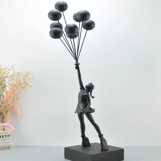 Escultura Decorativa Bubble Girl - Figura Artística para el Hogar - Image 16