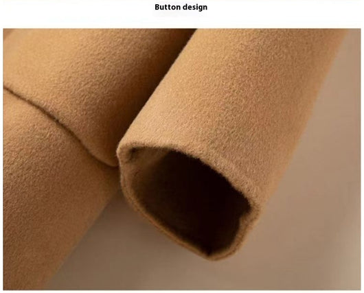 Abrigo de Cachemir Reversible Talla Grande con Cuello Marinero - Image 8