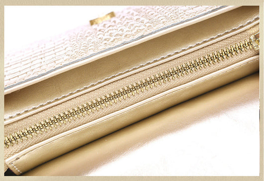 Cartera Larga de Cuero Genuino para Mujer - Diseño Europeo - Image 14