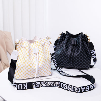 Bolso Bucket de Cuero PU Multicapa para Mujer - Bolso Crossbody Elegante y Versátil - Image 26