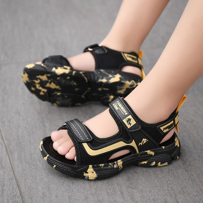 Sandalias de Cuero Suave para Niño con Suela Antideslizante - Image 8