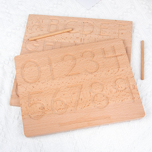 Tablero de Trazado Montessori con Surcos Cóncavos y Convexos - Image 4