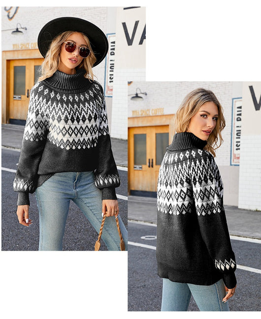 Suéter Cuello Alto para Mujer - Prenda Tejida Elegante - Image 17