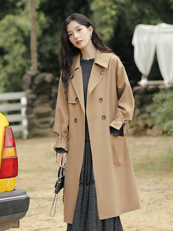Chaqueta Cortaviento Khaki para Mujer - Abrigo Ligero Versátil