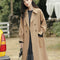 Chaqueta Cortaviento Khaki para Mujer - Abrigo Ligero Versátil