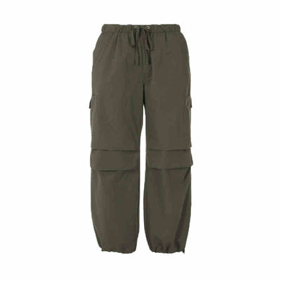 Pantalones Retro Anchos con Cintura Ajustable y Tobillo Anudado - Image 2