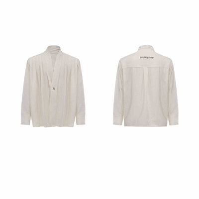 Camisa Suelta de Manga Larga Lazy Ribbon - Image 11