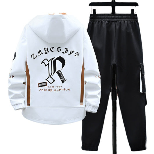 Conjunto de Pantalón y Chaqueta Otoñal para Hombre Estilo Casual - Image 5