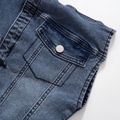 Conjunto Falda Denim Casual para Mujer - Estilo Street Wear Moderno - Image 27