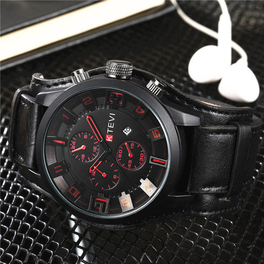Reloj de Cuarzo para Hombre Grande con Calendario - Image 12