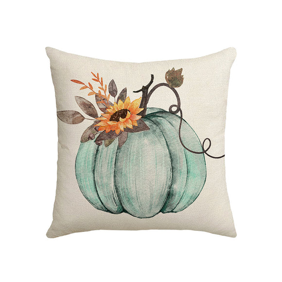 Fronhas de Almofada Outono Abóbora Home Sweet Home 18x18 - Decoração de Ação de Graças
