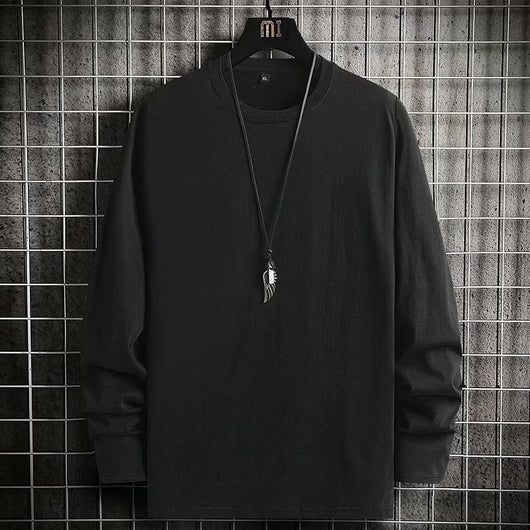 Camiseta Básica Cuello Redondo Talla Grande Hombre Primavera - Image 19