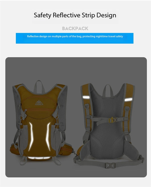 Mochila de Hidratación AZELA Ligera con Malla Transpirable para Trail Running, Senderismo y Ciclismo - Image 22