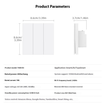 Botón Inteligente WiFi para el Hogar Simple - Image 8