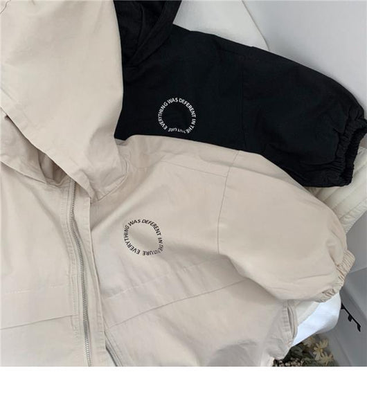 Chaqueta Impermeable Letras Infantil Unisex - Image 14
