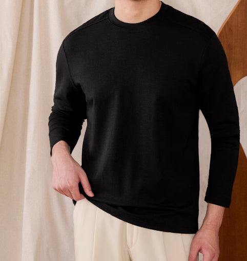 Camisa Base Slim Fit Elástica y Transpirable para Hombre - Image 4