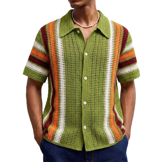 Suéter de Punto Calado Europeo para Hombre - Image 5