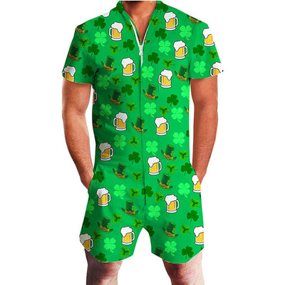 Enterizo Hawaiano: Camisa y Shorts en Una Pieza - Image 8