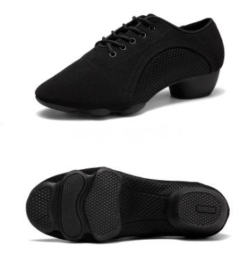 Zapatos de Danza Latina para Mujer Transpirables con Tela Oxford - Image 13