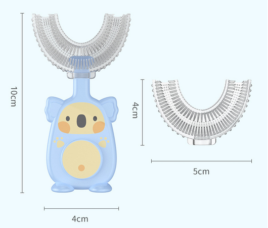 Cepillo de Dientes en U de Silicona para Niños - Image 2